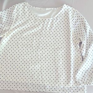 Polka dot top
